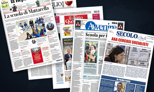 Thumbnail per Germania, Usa e Golfo dominano le prime pagine