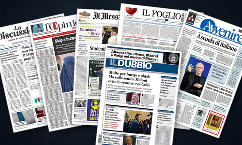 Thumbnail per Tregua USA-Cina e allarmi russi dividono le prime pagine