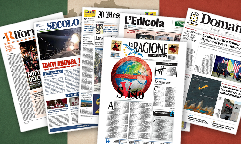 Thumbnail per Pace, missili e manovra: Italia divisa