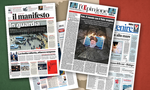 Thumbnail per Privacy, Iran, Ucraina e Artico: giornali divisi