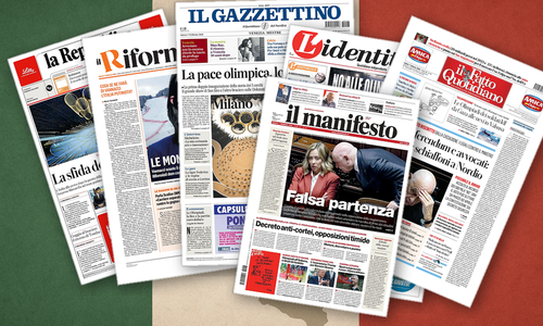 Thumbnail per Olimpiadi, referendum e scosse globali nei quotidiani