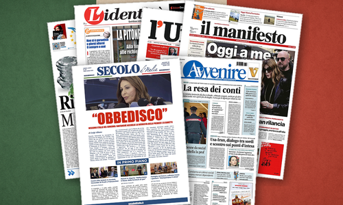 Thumbnail per Dimissioni e guerra, la stampa divisa