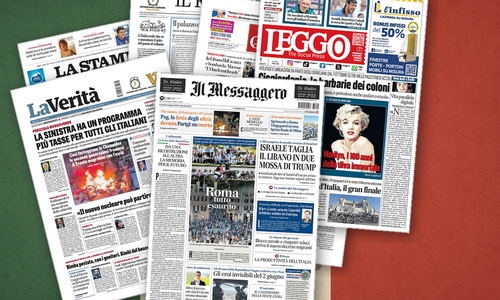 Thumbnail per Libano, migranti ed energia dividono le prime pagine