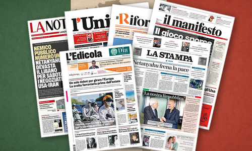 Thumbnail per Tregua, Repubblica, lavoro: i quotidiani si dividono