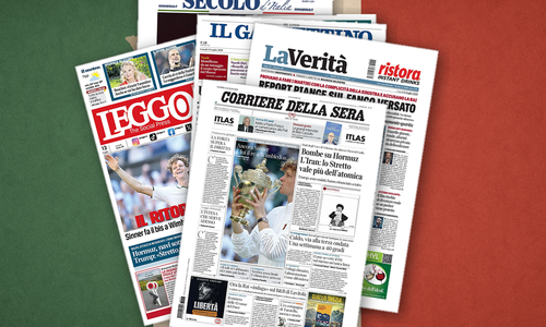 Thumbnail per Hormuz, caldo e Sinner: l’Italia divisa