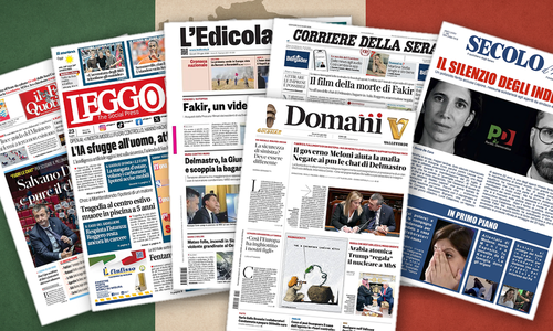 Thumbnail per Giustizia, ordine pubblico e intelligenza artificiale dividono i giornali