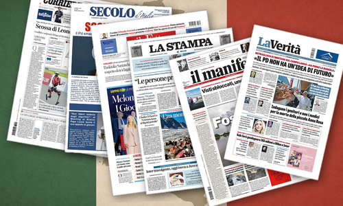 Thumbnail per Pace, guerra e identità nelle prime pagine