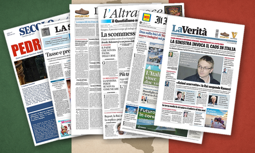 Thumbnail per Casa, tasse e urne: fratture in prima pagina