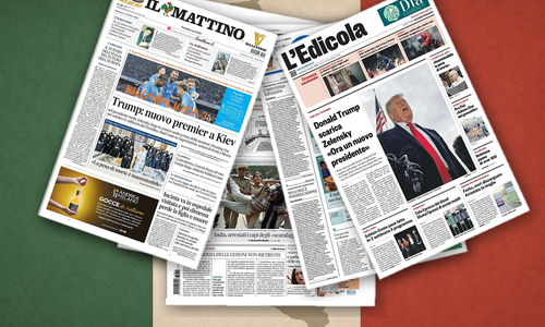 Thumbnail per Trump divide le prime pagine italiane