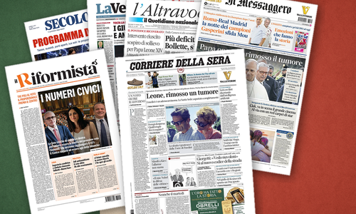 Thumbnail per Papa, manovra e Ucraina dominano i giornali