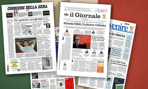 Thumbnail per Tir, minori e Borse: l’Italia in trincea