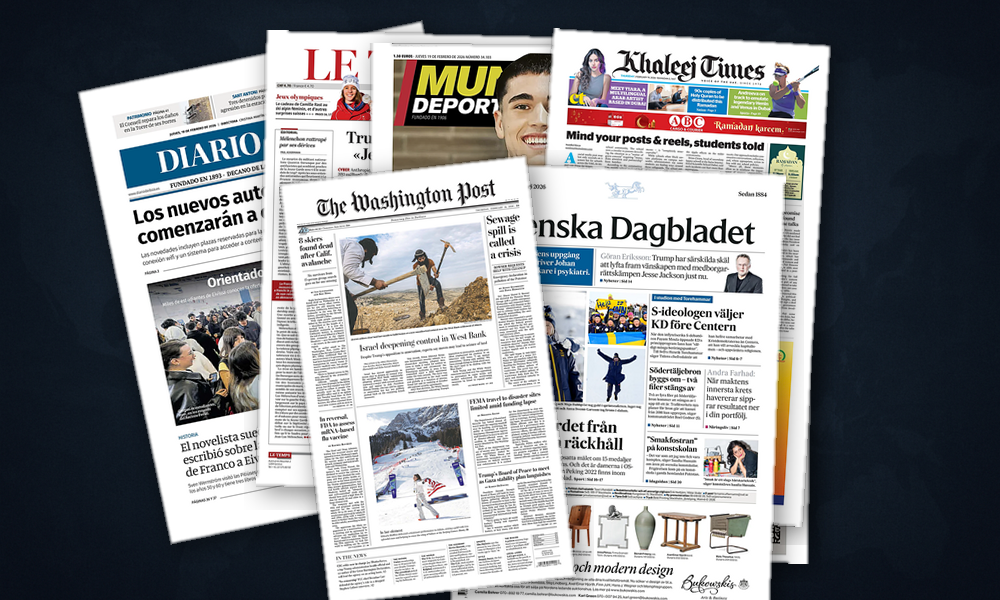 Collage delle prime pagine analizzate: Tensioni, innovazione e riti nellAsia-Pacifico