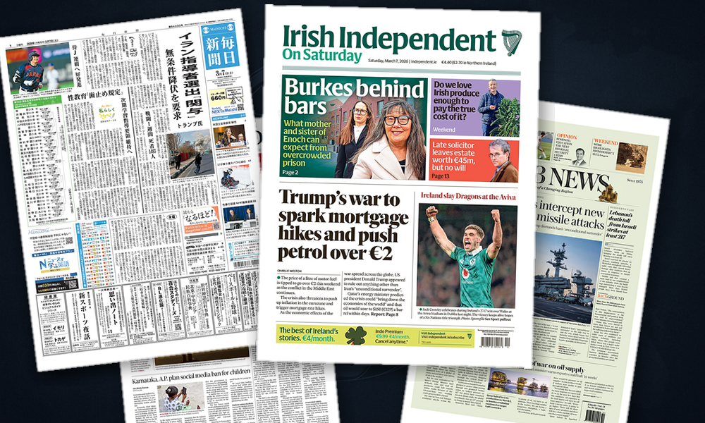 Collage delle prime pagine analizzate: Tra guerra e crescita: l’Asia oggi