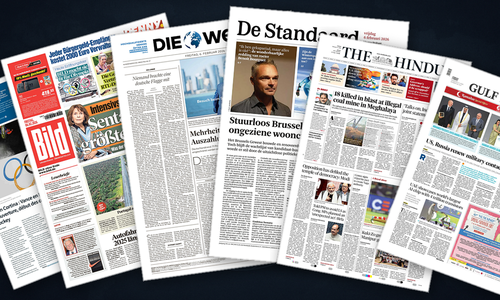 Thumbnail per Epstein, Olimpiadi e Ucraina dominano le prime pagine