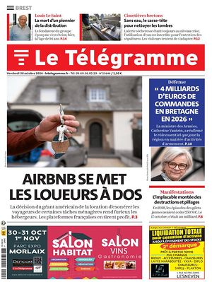Une de None du jour - Journal régional