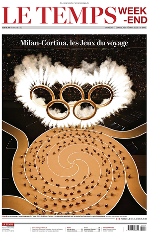 Prima pagina Le Temps di oggi - Quotidiano estero