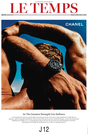 Prima pagina Le Temps di oggi - Quotidiano estero