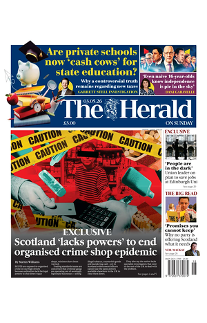 Today's The Herald front page - Regional newspaper