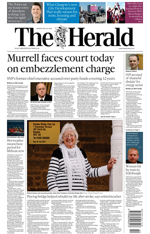 The Herald front page