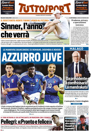 Prima pagina Tuttosport di oggi - Quotidiano sport