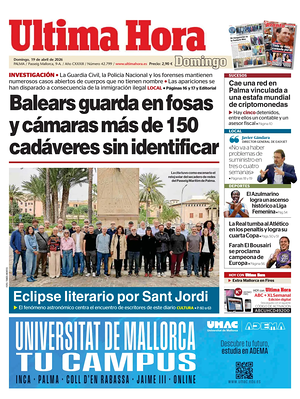 Ultima Hora prima pagina