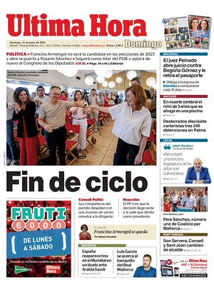 Prima pagina Ultima Hora di oggi - Quotidiano regionale