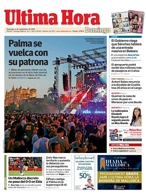 Prima pagina Ultima Hora di oggi - Quotidiano regionale