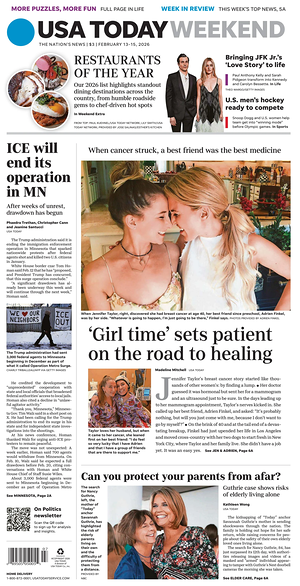 Prima pagina USA TODAY US Edition di oggi - Quotidiano estero