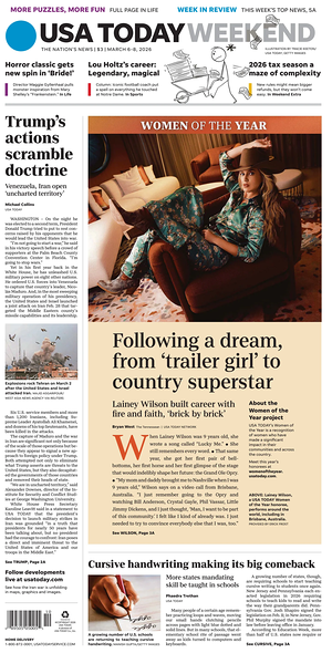 Prima pagina USA TODAY US Edition di oggi - Quotidiano estero