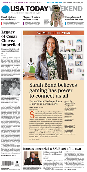 Prima pagina USA TODAY US Edition di oggi - Quotidiano estero