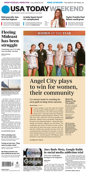 Prima pagina USA TODAY US Edition di oggi - Quotidiano estero