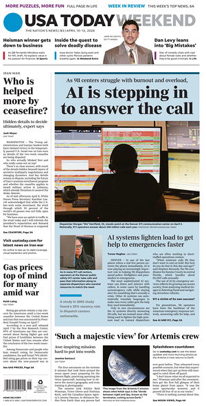 Prima pagina USA TODAY US Edition di oggi - Quotidiano estero