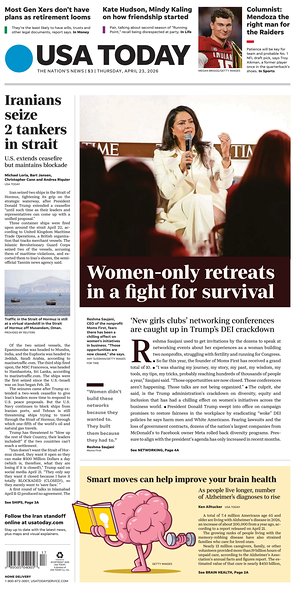 Prima pagina USA TODAY US Edition di oggi - Quotidiano estero