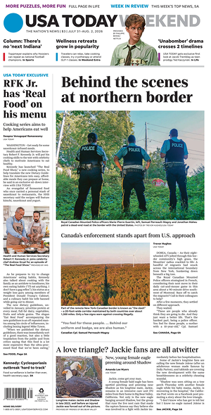 Prima pagina USA TODAY US Edition di oggi - Quotidiano estero
