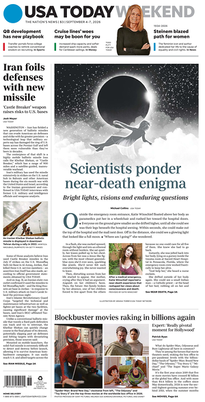 Prima pagina USA TODAY US Edition di oggi - Quotidiano estero