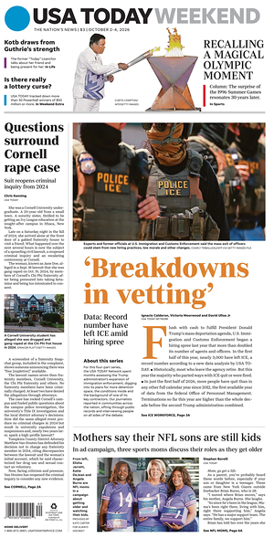 Prima pagina USA TODAY US Edition di oggi - Quotidiano estero