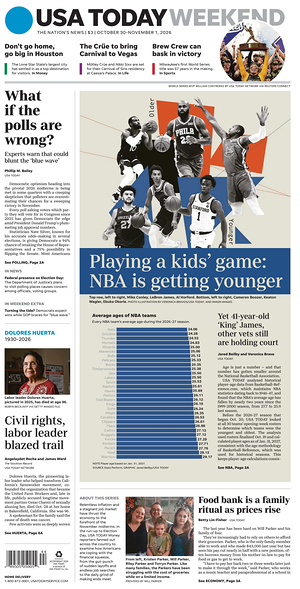 Prima pagina USA TODAY US Edition di oggi - Quotidiano estero
