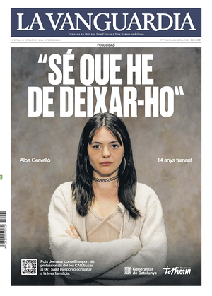 Prima pagina La Vanguardia di oggi - Quotidiano estero